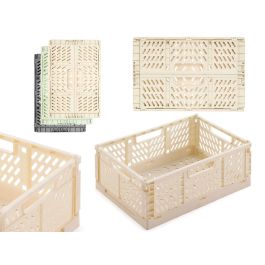 Kipit Caja Plegable de Plástico 30x20 cm, Surtido Colores, Beige, Gris, Verde, Capacidad 7 L (Set de 24) Precio: 58.21068. SKU: B17PHTSV4H