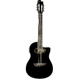 Guitarra Nylon N100 Nxt A/E Cutaway - Negra