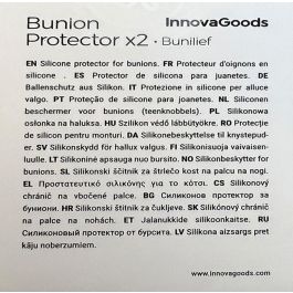 Corrector Protector de Silicona para Juanetes Bunilief InnovaGoods 2 Unidades Corrector Protector de Silicona para Juanetes Bunilief InnovaGoods 2 Unidades