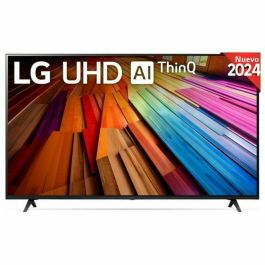 LG 55UT80006LA Televisor 55" 4K Ultra HD Smart TV webOS24 Actualizable Wifi HDR10 Pro Procesador IA a5 Gen7 Gaming Precio: 420.79000051. SKU: B1AAYTX5AB