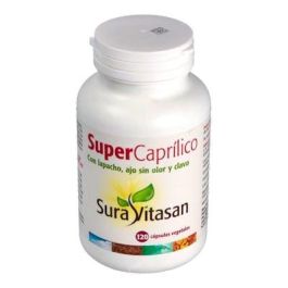 SURA VITASAN Super Caprilico 120 Cápsulas con Lapacho, Ajo, Clavo y Ácido Caprílico para Bienestar Digestivo Precio: 44.9499996. SKU: B1F9G64LYY