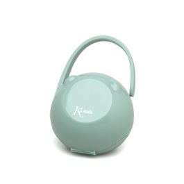 KioKids Portachupetes Sage con Gancho, Higiénico y Seguro, para 1 Chupete, Apto Lavavajillas y Esterilizador, Bebés +0 Meses