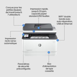 HP LaserJet Pro MFP 3102fdw Printer
