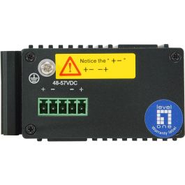 LevelOne IGP-0501 Switch Industrial 4x Gigabit PoE+ (30W/puerto), 1x SFP, IP30, Montaje en pared/carril DIN