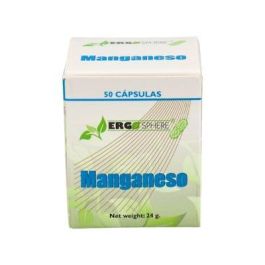 Ergonat Manganeso 50 Cap. Complemento alimenticio para alergias, crecimiento y fertilidad Precio: 14.5899996. SKU: B1DXVLFNHQ