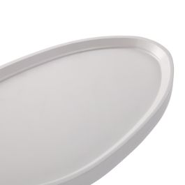 Versa Mesa Auxiliar Nela Blanco 30x45x60 cm Hierro y Madera MDF Versa Mesa Auxiliar Nela Blanco 30x45x60 cm Hierro y Madera MDF