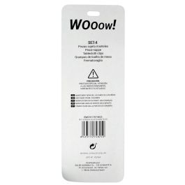 Set de 4 pinzas para manteles Wooow (36 Unidades) Set de 4 pinzas para manteles Wooow (36 Unidades)