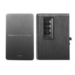 Edifier R1280T - Altavoces de estantería 2.0 Studio, sistema de sonido con baja resonancia, color negro