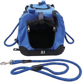 Bolsa de transporte - M PETS - REMIX 2 en 1 Azul - 41 x 28 x 28 cm - Plegable - Ligera - Arnés con cinturón Bolsa de transporte - M PETS - REMIX 2 en 1 Azul - 41 x 28 x 28 cm - Plegable - Ligera - Arnés con cinturón