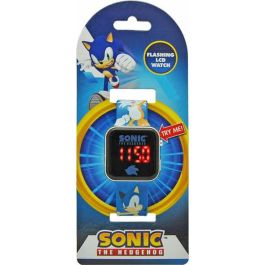 Reloj digital Sonic Infantil Pantalla LED Azul Ø 3,5 cm