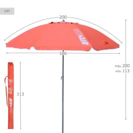 Sombrilla Aktive UV50 Ø 200 cm Coral Poliéster Aluminio 200 x 198 x 200 cm (6 Unidades) Sombrilla Aktive UV50 Ø 200 cm Coral Poliéster Aluminio 200 x 198 x 200 cm (6 Unidades)