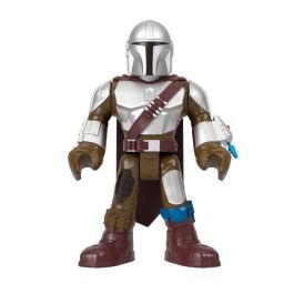 Imaginext HXT20 Figura El Mandaloriano Star Wars XXL 41.3cm con Capa de Tela para +3 Años