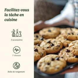 Cuisinart HM7U/E Batidora Eléctrica Power Advantage 7 Velocidades 200W Blanco