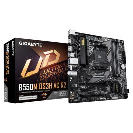 GIGABYTE B550M DS3H AC R2 Placa base Socket AM4 compatible con AMD Ryzen 5000 Series, DDR4, Wi-Fi 5 Precio: 114.58999959. SKU: B12Y2Y8MBV