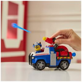 Spinmaster SPI6072641 - Figura Patrulla Canina Chase Bomberos y Rescate con Vehículo y 2 Proyectiles, para Edades 3+