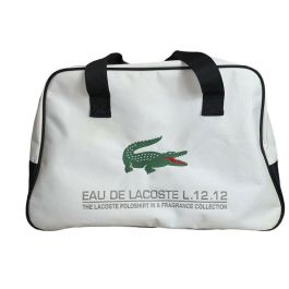 Eau de Lacoste L.12.12, Lienzo, Bolsa de tela, Bolsa de viaje/gimnasio, Blanco, Unisex, 12 x 18,5 x 7 pulgadas Precio: 31.50000018. SKU: B133S8D756