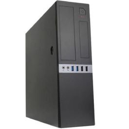 Coolbox Caja Sobremesa Microatx Slim Convertible Pedestal/Sobremesa Negro
