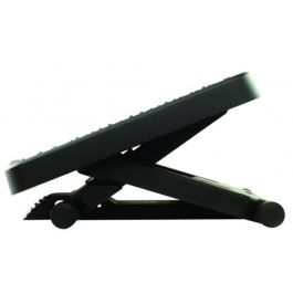 Fellowes Reposapiés ergonómico Ultimate Professional ajustable 3 alturas 100-165mm con masaje negro antideslizante FIRA