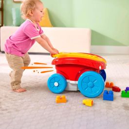 Mega Bloks Vagón Para Recoger Bloques Fisher Price JFR30