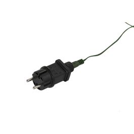 DKD Home Decor Árbol de Navidad Alpina Nevado con Luz LED Cálida 240 cm Alto 155 cm Ancho Verde 1708 Ramas Desmontable