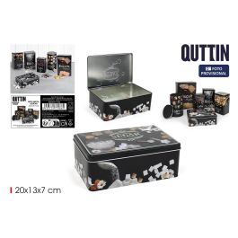Bote de Metal para Azúcar Quttin 20 x 13 x 7 cm (12 Unidades) Precio: 27.50000033. SKU: B1CGMAJPV6