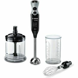 Bosch MSM67160 Batidora de mano ErgoMixx con picadora, 12 velocidades + turbo, pie extraíble y batidor de acero, negra Precio: 76.4999994. SKU: S7112981