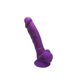 Consolador Realista Silexd Morado Consolador Realista Silexd Morado