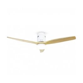 Grunkel Ventilador de Techo con Luz LED 132 cm 6 Velocidades Motor DC Control Remoto Madera Clara Precio: 118.99000003. SKU: B1EQNZRF96