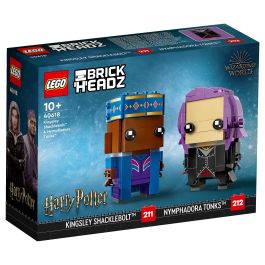 LEGO Harry Potter 40618 BrickHeadz Kingsley Shacklebolt & Nymphadora Tonks 250 Piezas