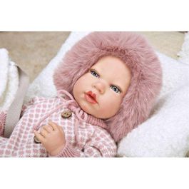 Muñeca reborn manuela con bolso y cojin 40 cm cuerpo blando Muñeca reborn manuela con bolso y cojin 40 cm cuerpo blando