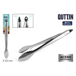 Pinzas de cocina acero inoxidable 33 cm Quttin - Inde (12 Unidades) Precio: 44.89000054. SKU: B1DPCENHYS