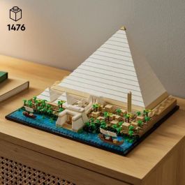 LEGO 21058 Architecture La Gran Pirámide de Giza, modelo de hobby creativo para construir, monumento mundial y decoración LEGO 21058 Architecture La Gran Pirámide de Giza, modelo de hobby creativo para construir, monumento mundial y decoración