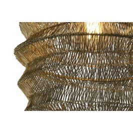 DKD Home Decor Gold lights Lámpara de Techo Moderna Metálica Dorada 36 x 36 x 68 cm