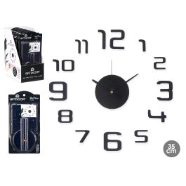Reloj Pegatina 35Cm Brillo Negro Giftdecor (12 Unidades) Precio: 60.5. SKU: B17LWQQLGM