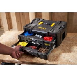 Stanley fmst1-71969 Maletín Tstak-Fatmax de 8 l con 2 Cajones 44 x 33,17 x 17,6 cm Stanley fmst1-71969 Maletín Tstak-Fatmax de 8 l con 2 Cajones 44 x 33,17 x 17,6 cm