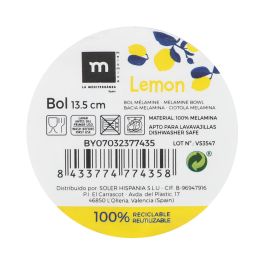 Bol de melamina brillo Lemon 13.5 cm - La Mediterranea (24 Unidades) Bol de melamina brillo Lemon 13.5 cm - La Mediterranea (24 Unidades)