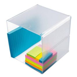 Deflecto 350401 Organizador Modular Hueco Transparente Cristalino Apilable para Oficina Precio: 14.95000012. SKU: B1JBS5S64T