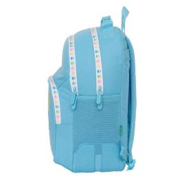 Mochila Escolar Benetton Spring Celeste 32 x 42 x 15 cm Mochila Escolar Benetton Spring Celeste 32 x 42 x 15 cm