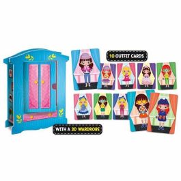 Lisciani Giochi Muñeca de Madera LIS8008324098361 para Crear Fantásticos Conjuntos Método Montessori