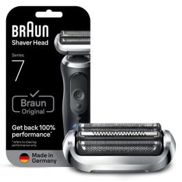 Braun BRA4987176189066 - Cabezal de Afeitado Serie 7 con 3 Cuchillas Flexibles, Cabezal Flexible 360°, Fabricado en Alemania
