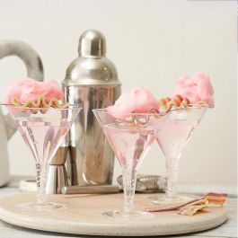 Set de 4 Copas Cocktail Transparentes 215 cc Algon (24 Unidades) Set de 4 Copas Cocktail Transparentes 215 cc Algon (24 Unidades)