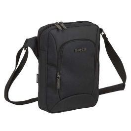 Safta Bandolera para tablet 10,6" Business, Negra, Nylon 900D GUCCI + Cuero PVC