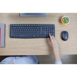 LOGITECH TECLADO + MOUSE MK235 wireless resistente a salpicaduras