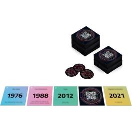 Dujardin DUJ1745793096015 Juego de Mesa Hitster Summer. De Ambientación para 2 o más jugadores, a partir de 16 años
