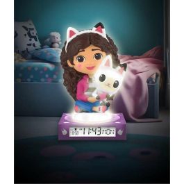Kids Euroswan Despertador infantil La Casa de Gabby con Luz de Noche y Fecha 3D, Reloj de Mesa para Niños y Niñas +3 Años Kids Euroswan Despertador infantil La Casa de Gabby con Luz de Noche y Fecha 3D, Reloj de Mesa para Niños y Niñas +3 Años