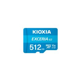 Kioxia LMEX2L512GG2 memoria flash 512 GB MicroSDHC UHS-III Clase 10