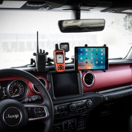 RAM Mounts Tough-Track™ Soporte para Dispositivos Jeep JL/Gladiator 2018-2021 12 Pulgadas