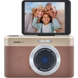 Cámara Digital Kodak Pixpro C1/ 13MP/ Zoom Óptico 4x/ Marrón Cámara Digital Kodak Pixpro C1/ 13MP/ Zoom Óptico 4x/ Marrón Precio: 106.69000034. SKU: B1A64796Z4