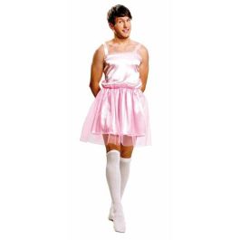 Disfraz bailarina rosa hombre talla m-l