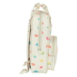 Mochila infantil con asas cabecitas 20x28x8cm Mochila infantil con asas cabecitas 20x28x8cm